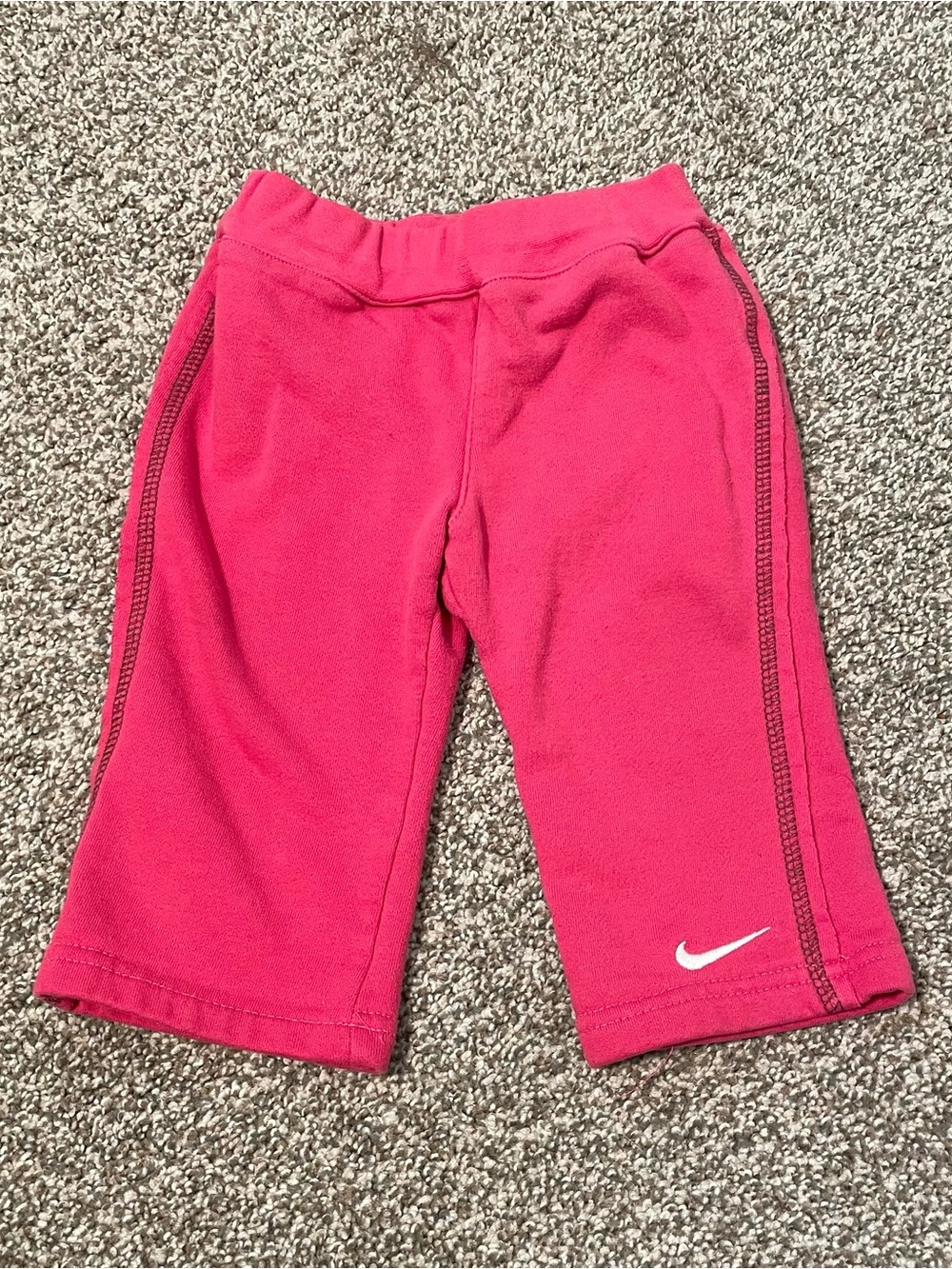 Nike Baby Girl Pink Sweats Sporty Bottoms - 12M